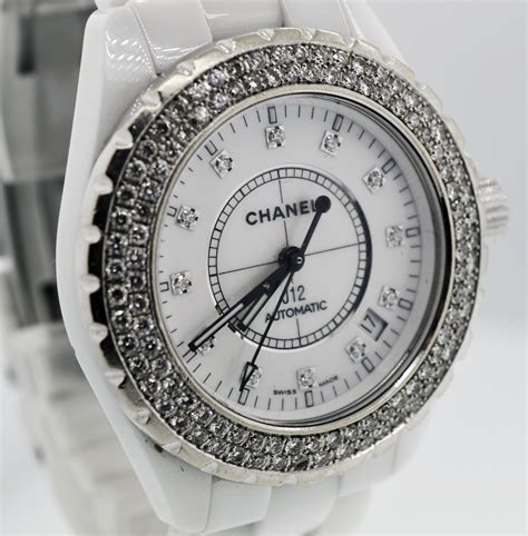 chanel diamond and gold watch|j12 Chanel watch price.